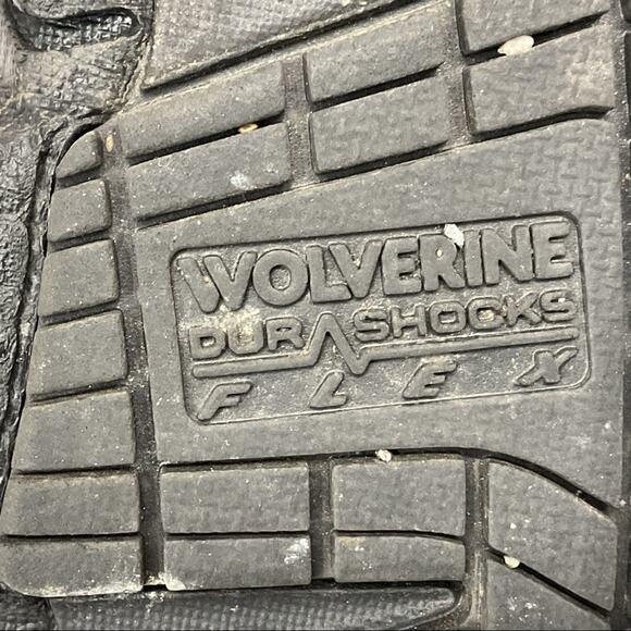 Wolverine Work Boots Men's Size 10 M Durashocks Flex Leather Oil/Slip Resistant - Picture 10 of 13